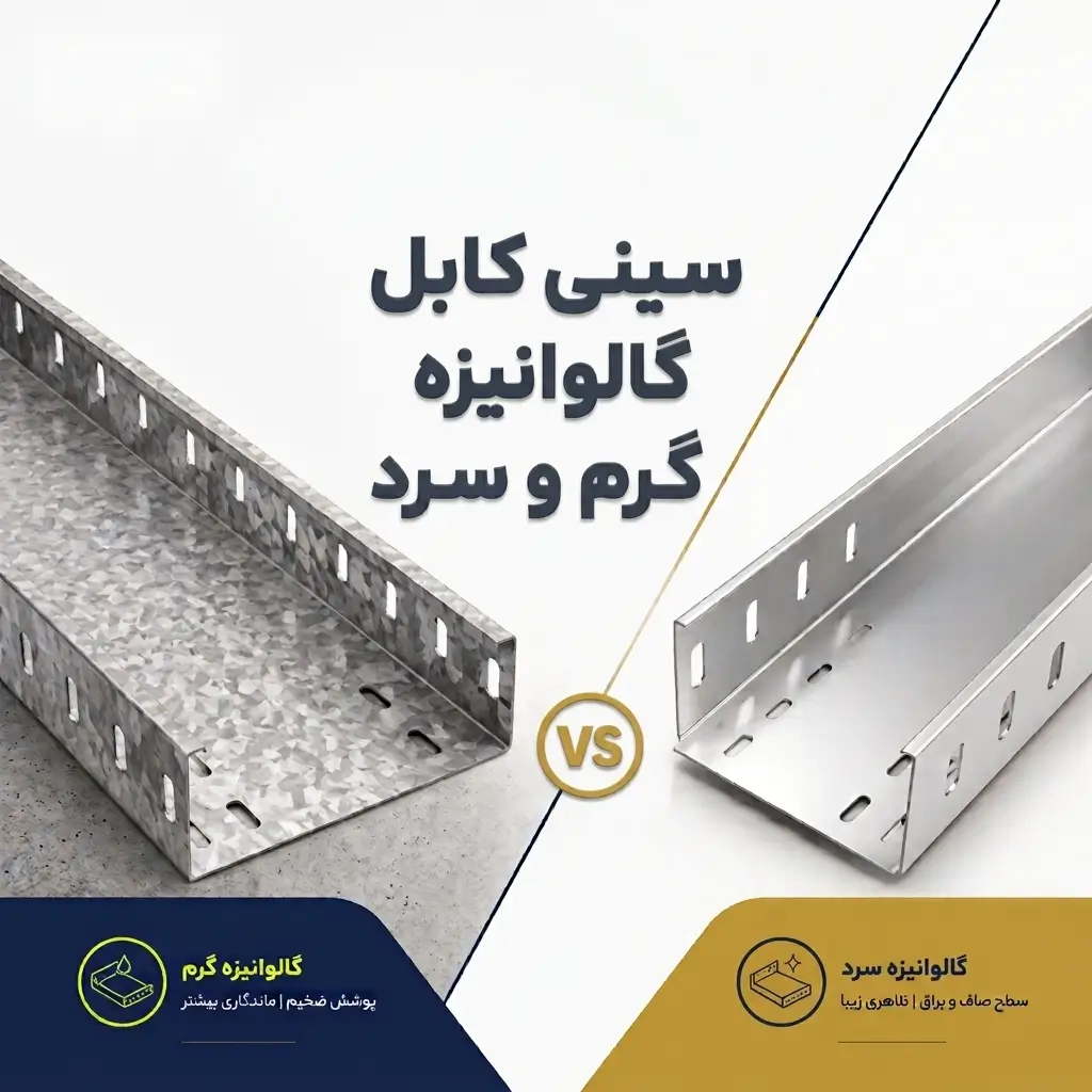 سینی کابل گالوانیزه گرم و سرد
