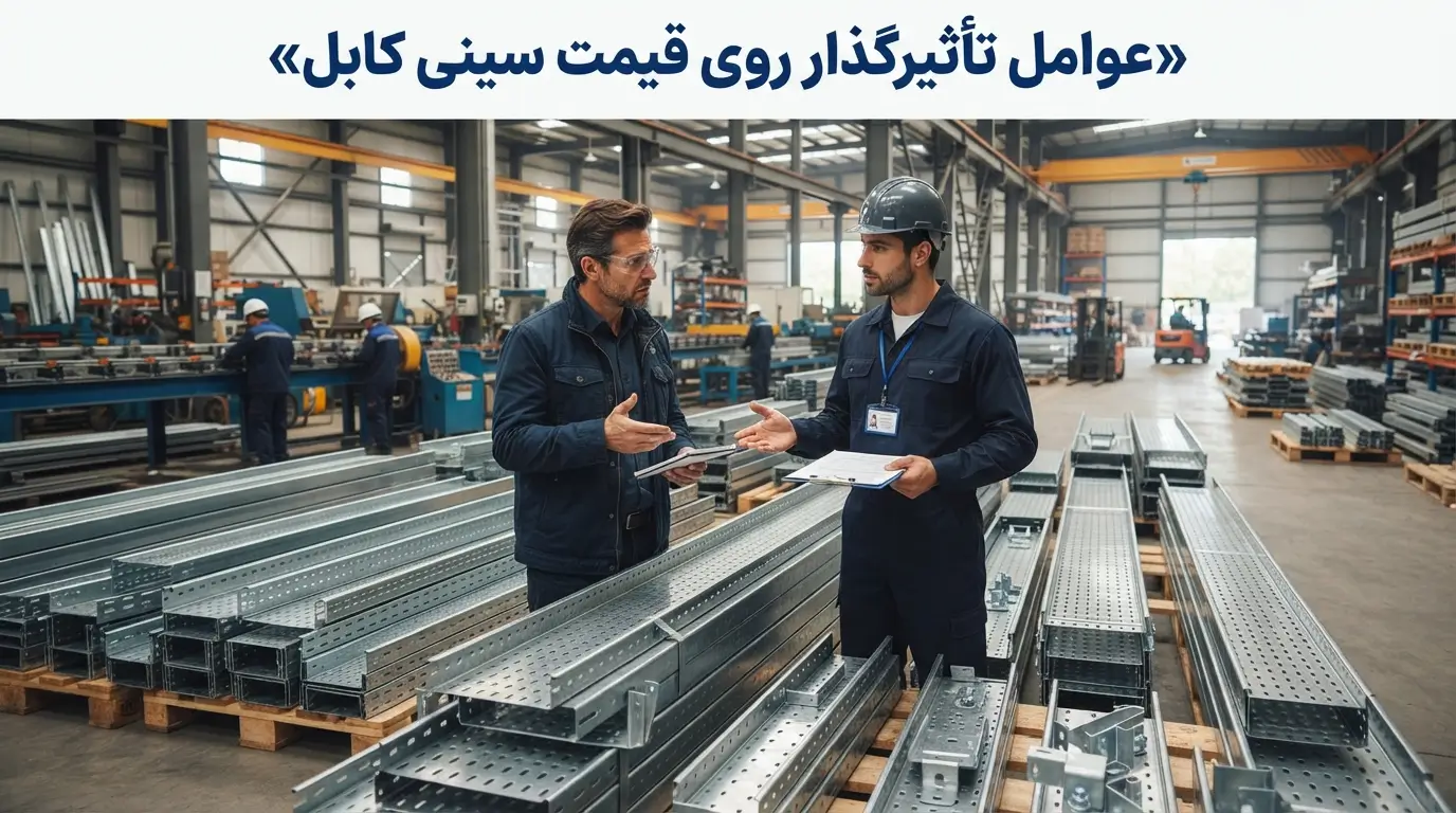 عوامل موثر روی قیمت سینی کابل