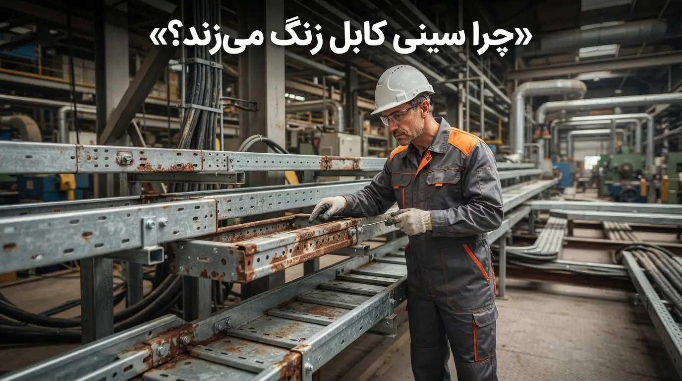 چرا سینی کابل زنگ میزند